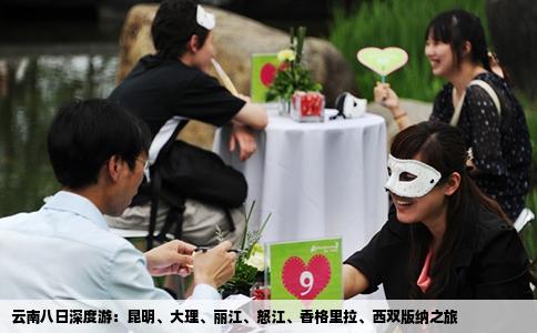 云南八日深度游：昆明、大理、麗江、怒江、香格里拉、西雙版納之旅