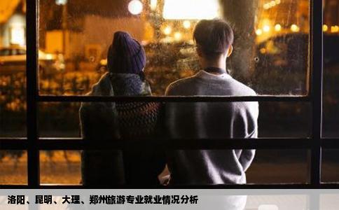 洛陽、昆明、大理、鄭州旅游專業(yè)就業(yè)情況分析