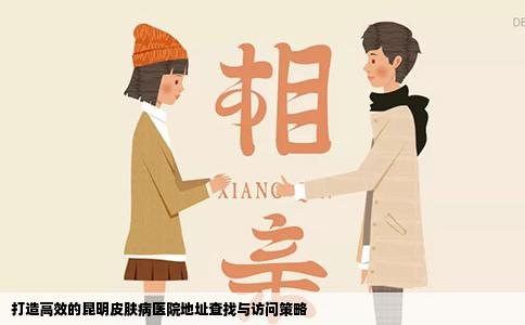 打造高效的昆明皮膚病醫(yī)院地址查找與訪問策略