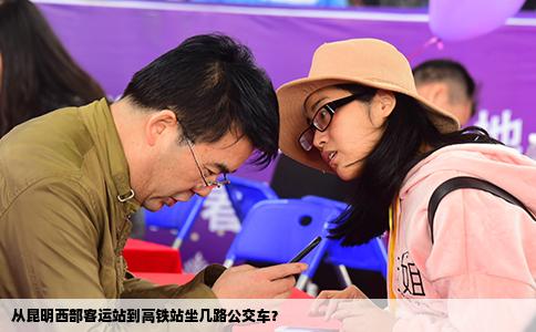 從昆明西部客運(yùn)站到高鐵站坐幾路公交車？