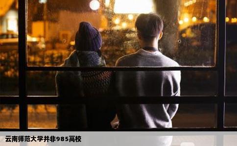 云南師范大學(xué)并非985高校